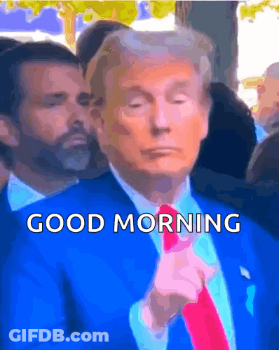 Donald Trump Good Morning GIF