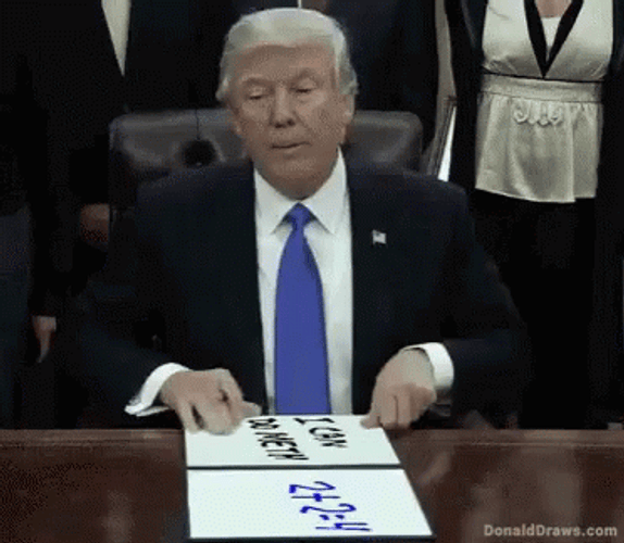 Donald Trump I Can Do Math GIF