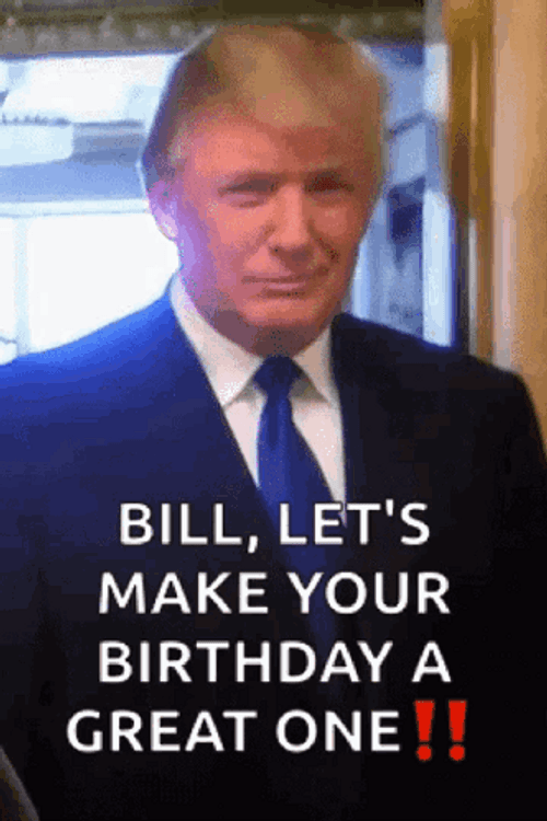 Donald Trump Let's Make Your Birthday A Great One GIF