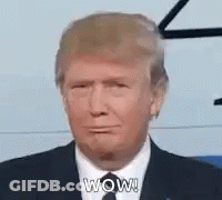 Donald Trump Making Funny Face GIF
