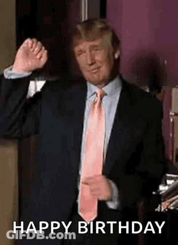 Donald Trump Making Funny Face In Suit And Tie GIF