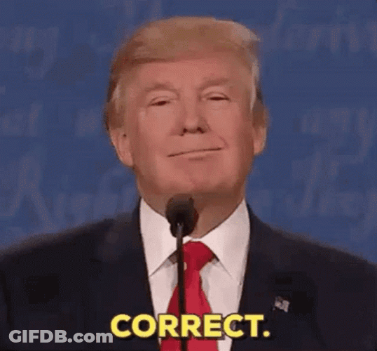 Donald Trump Proud Correct GIF