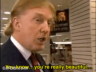 Donald Trump Saying You're Really Beautiful GIF