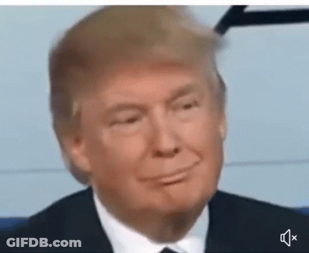 Donald Trump Side Eye Funny GIF