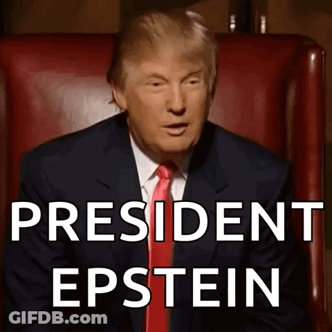Donald Trump Sitting In Red Chair GIF