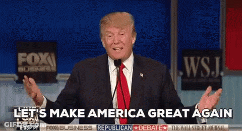 Donald Trump Speaking At Fox Business GIF