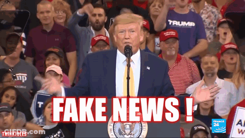 Donald Trump Speaking Into Microphone GIF