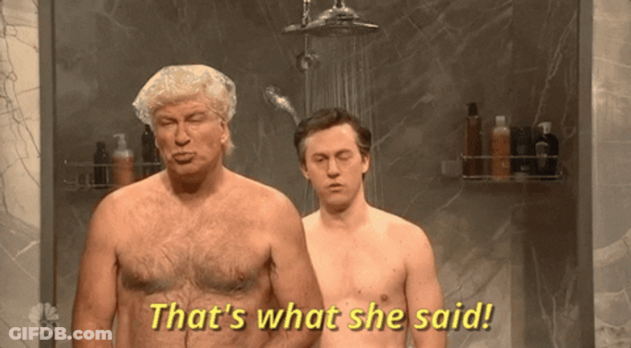 Donald Trump That's What She Said GIF