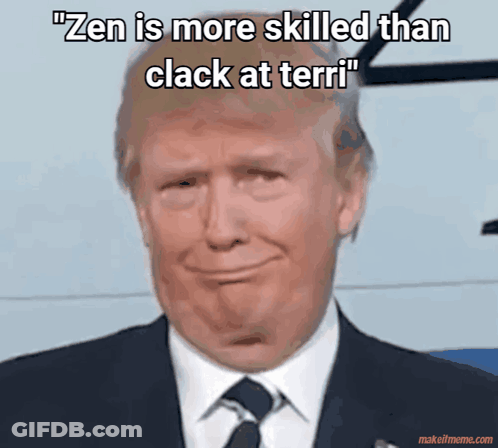 Donald Trump Zen Is More Skilled Than Clack At Terri GIF