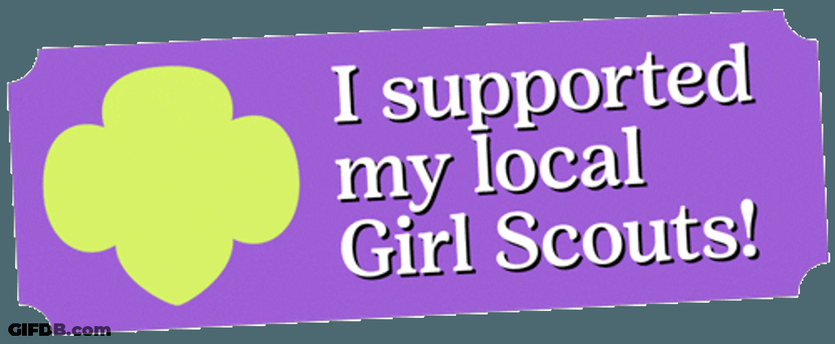 Donation For Girl Scouts GIF