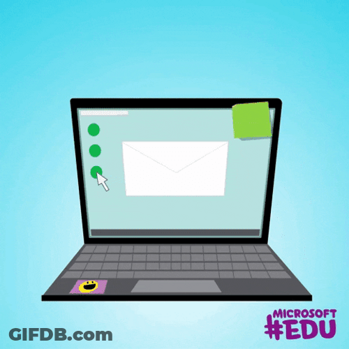 Done And Done Animated Laptop Finishing Task GIF