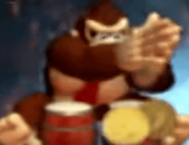 Donkey Kong Clapping Konga Game GIF