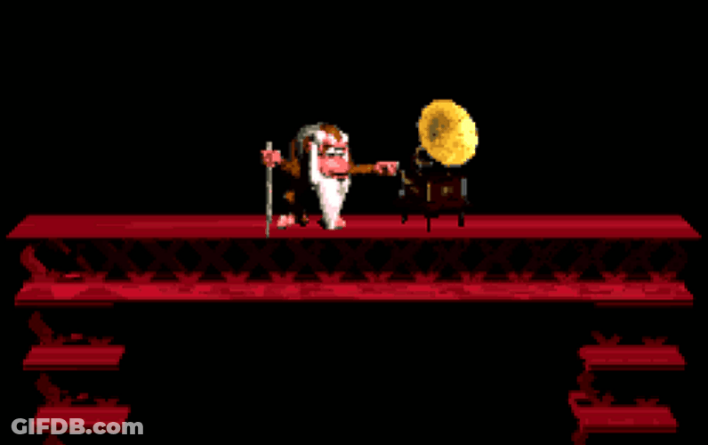 Donkey Kong Country Opening Theme GIF