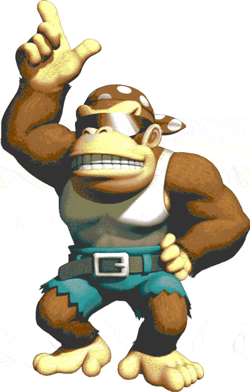 Donkey Kong Game Funky Kong GIF