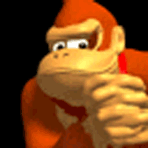 Donkey Kong Land Funny Begging GIF
