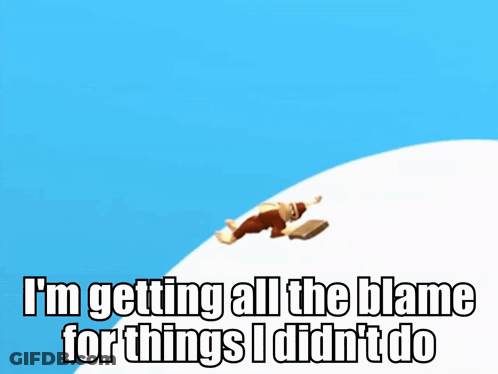 Donkey Kong Saying I'm Getting All The Blame For Things I Didn't Do GIF
