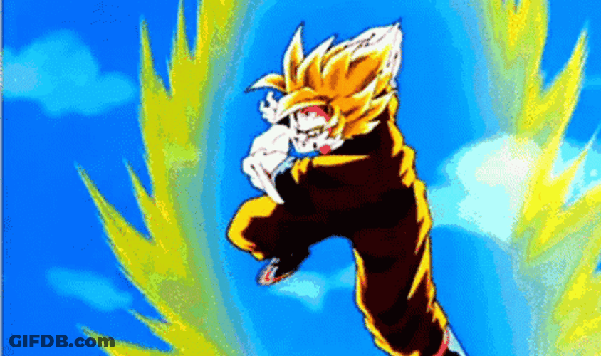 Donnie Thornberry As San Goku GIF