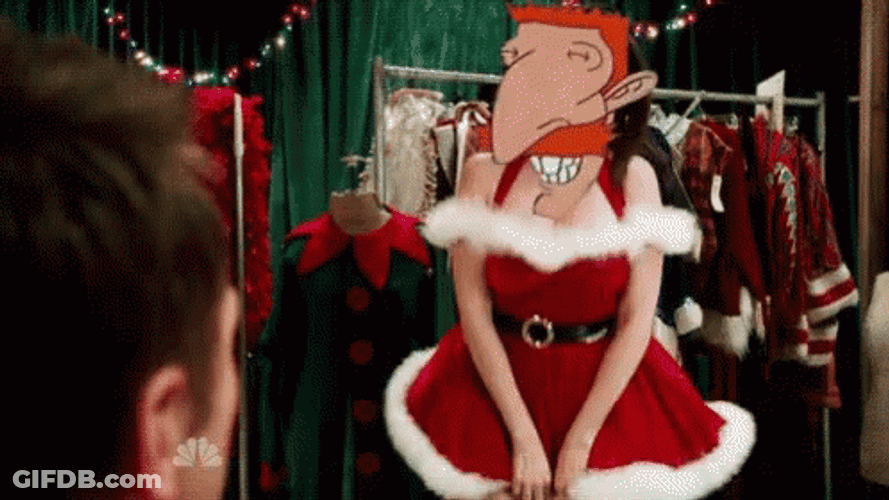 Donnie Thornberry As Sexy Santa GIF
