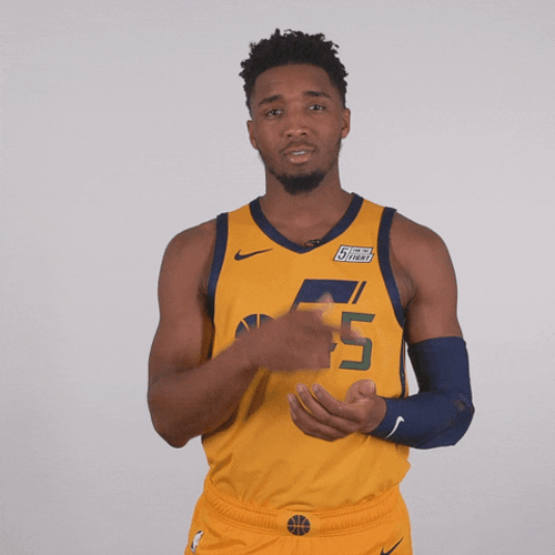 Donovan Mitchell I See You GIF