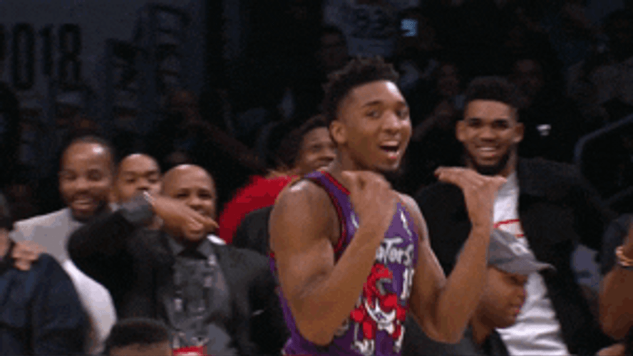 Donovan Mitchell Jazz No Way GIF
