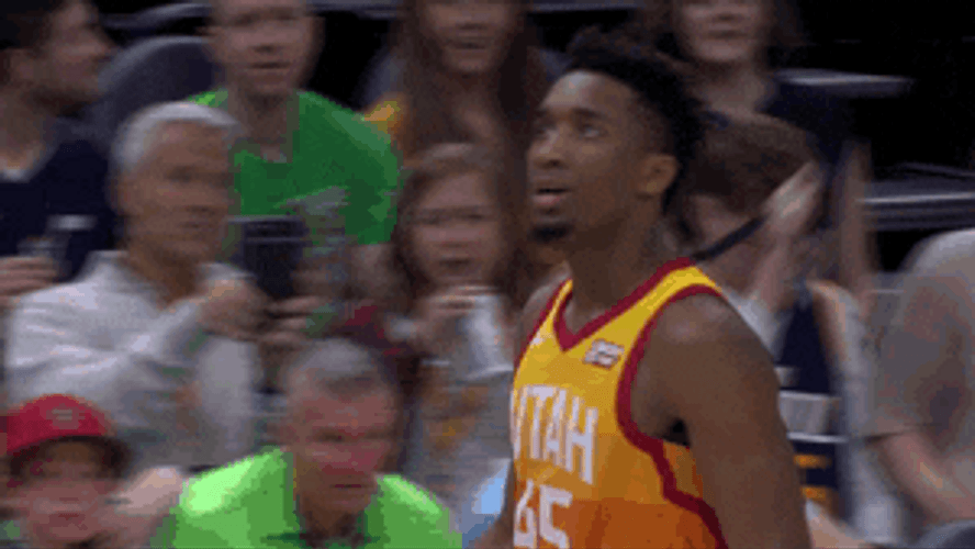 Donovan Mitchell Utah Jazz Dancing GIF