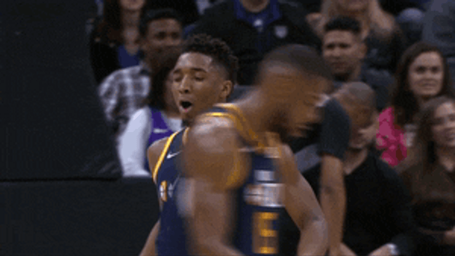 Donovan Mitchell Utah Jazz Whoa GIF