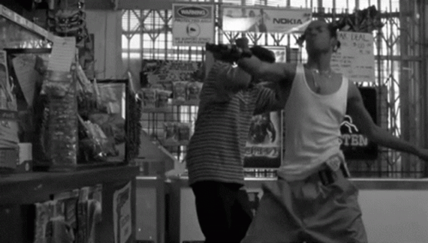 Dont Be A Menace Shut Gun Dancing GIF