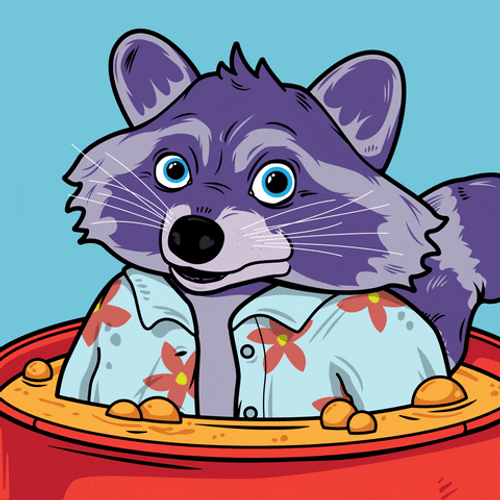 Dont Be Suspicious Trash Panda Cartoon GIF
