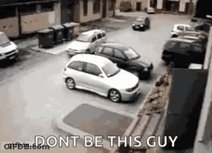 Dont Be This Guy Crazy Driving GIF