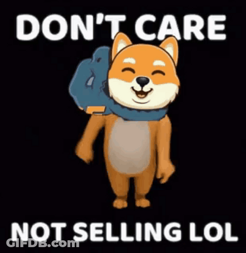 Dont Care Not Selling Lol Doge GIF