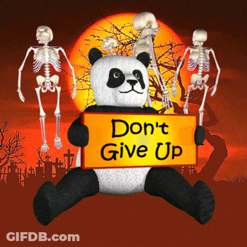 Dont Give Up Do Not Give Up GIF