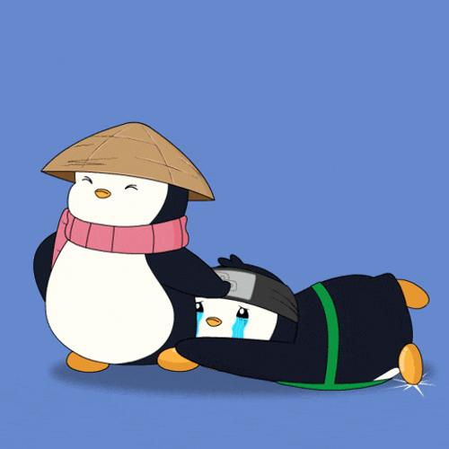 Dont Leave Me Begging Pudgy Penguin GIF