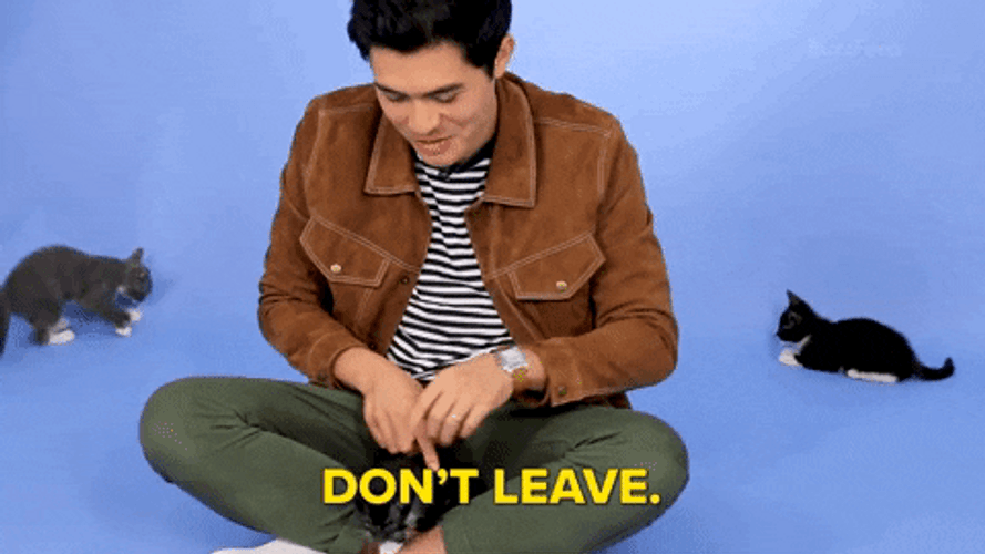 Dont Leave Me Excited Furdad GIF