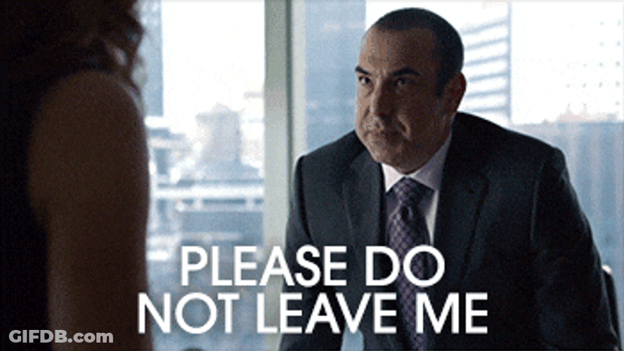Dont Leave Me Rick Hoffman Suits GIF
