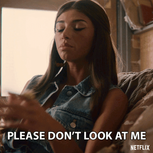 Dont Look At Me Frustrated Black Lady GIF
