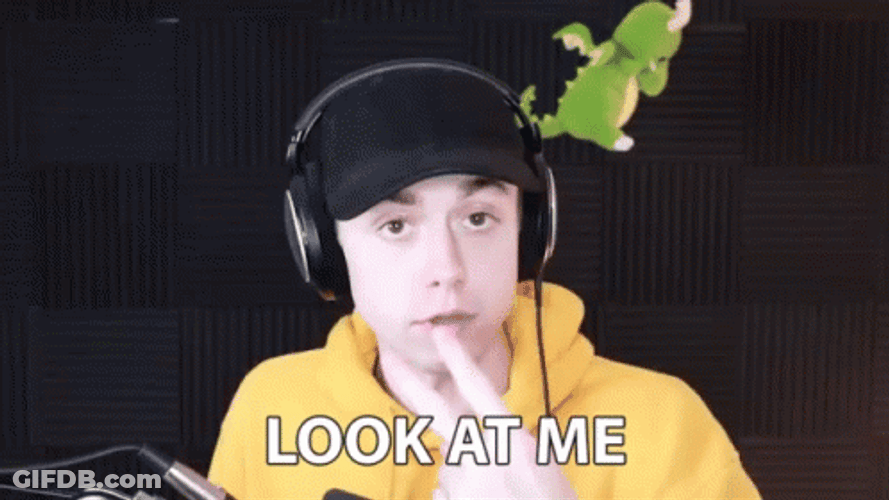 Dont Look At Me In The Eyes GIF