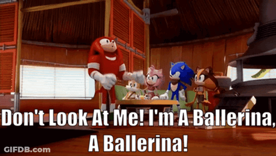 Dont Look At Me Sonic The Hedgehog GIF