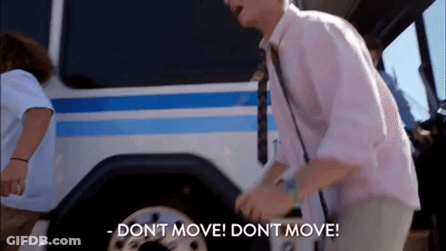 Dont Move Adam DeVine Workaholics GIF