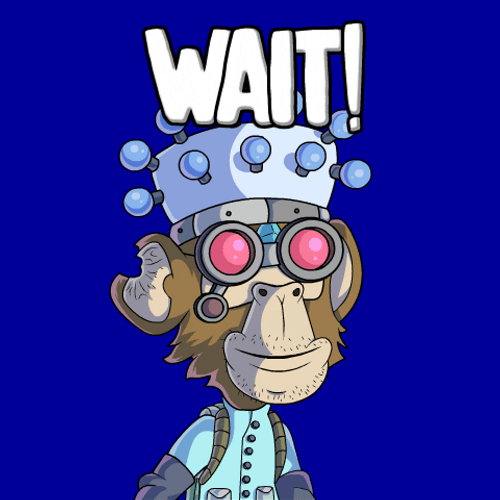 Dont Move Cartoon Monkey Wait GIF