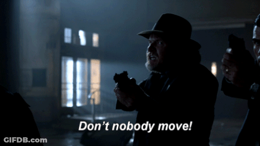 Dont Move Detective Pointing Gun GIF