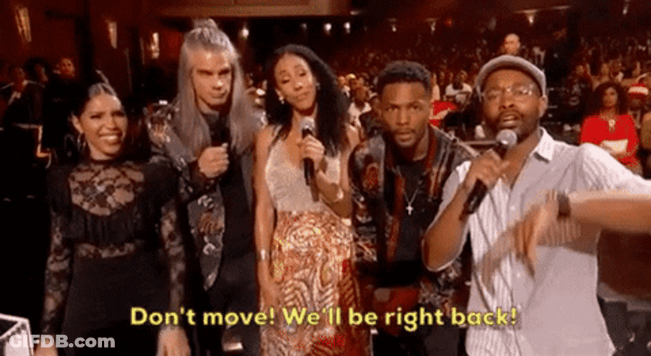 Dont Move Hip Cast Presenters GIF