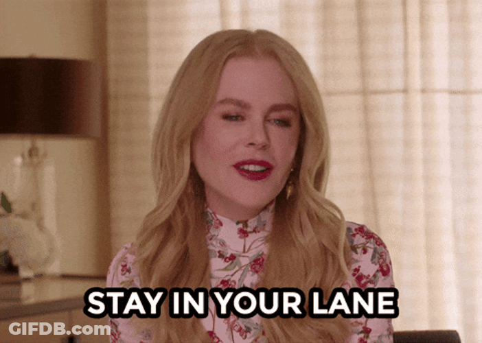 Dont Move Stay In Lane Nicole Kidman GIF