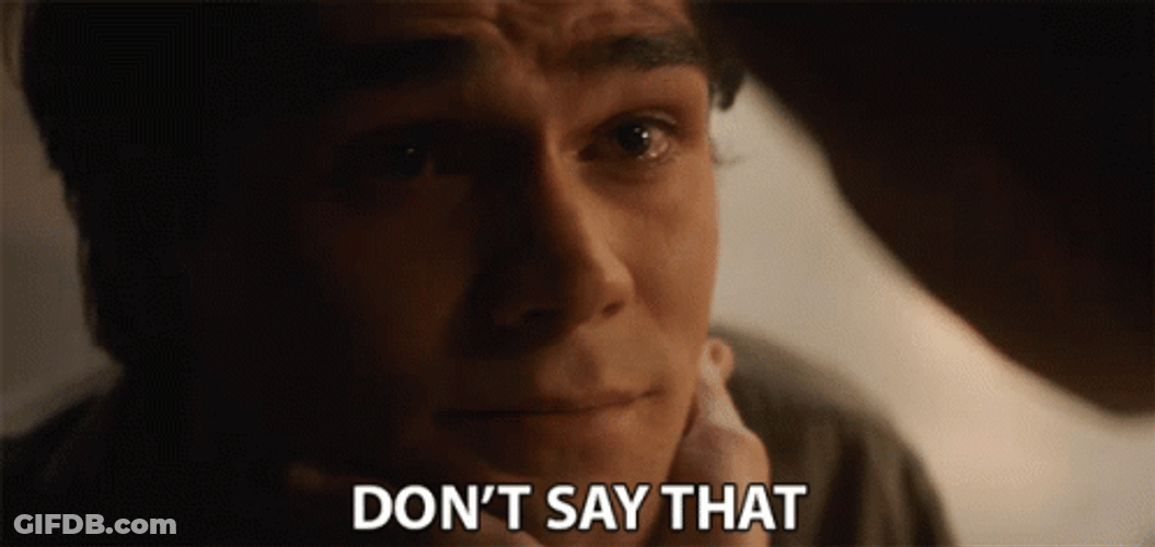 Dont Say That You Leave GIF