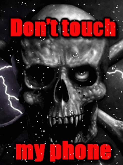 Dont Touch Me Dont Touch My Phone GIF