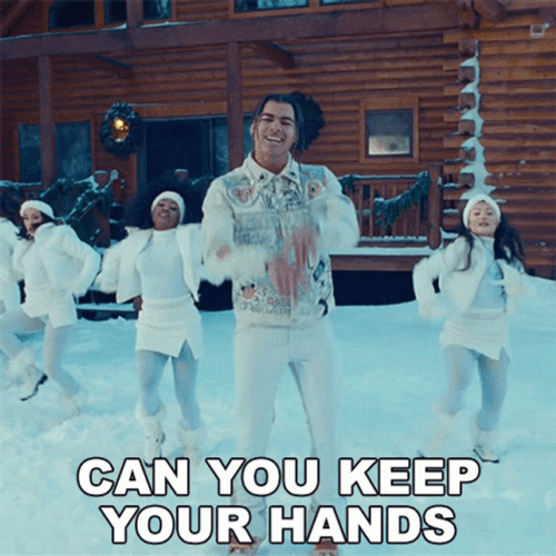 Dont Touch Me Keep Your Hands Up GIF