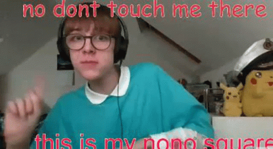 Dont Touch Me No No Square GIF