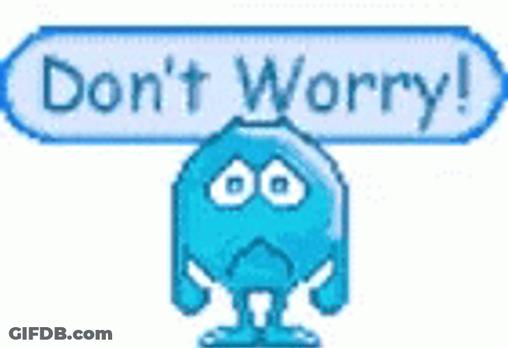 Dont Worry Be Happy Pixel Emoji GIF