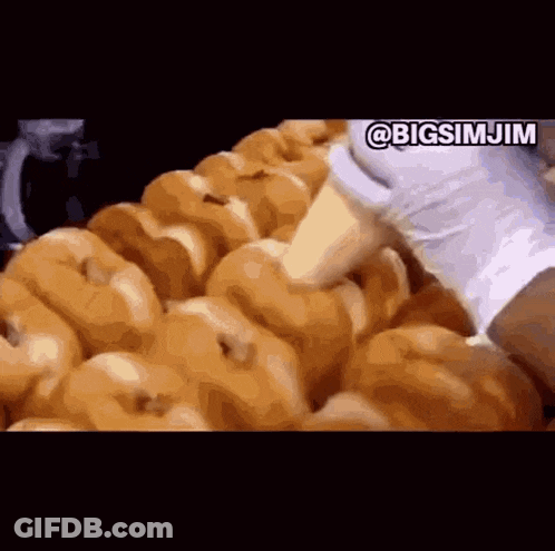 Donuts Decorated With Frosting Bigsimjim GIF