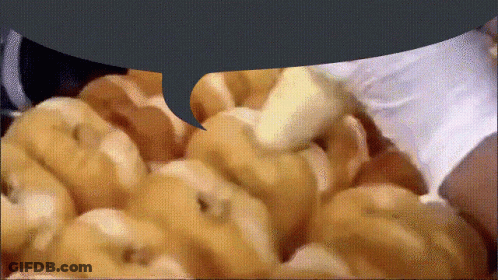 Donuts With Speech Bubble GIF