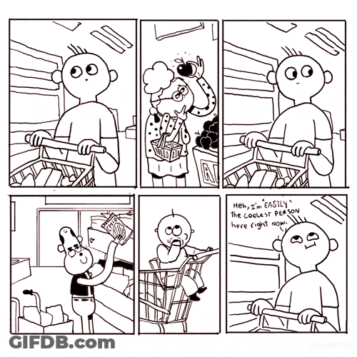 Doodle Art Im Cool GIF